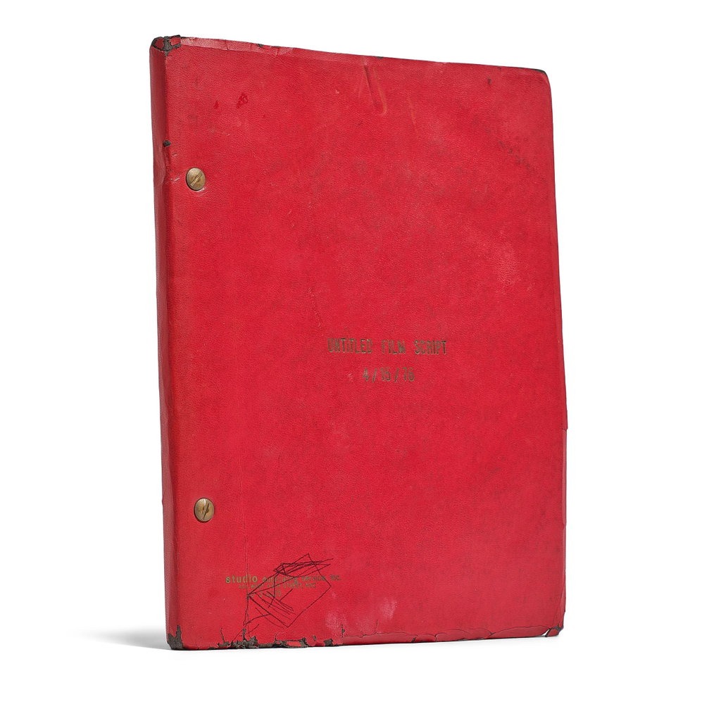 AN ANNIE HALL SCRIPT by United Artists sold for $394,200. Image courtesy of Bonhams