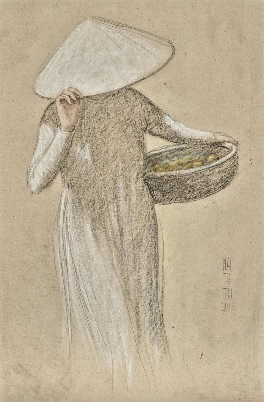 Retour de la cueillette (Back from Fruit Picking). Image courtesy of Christie's