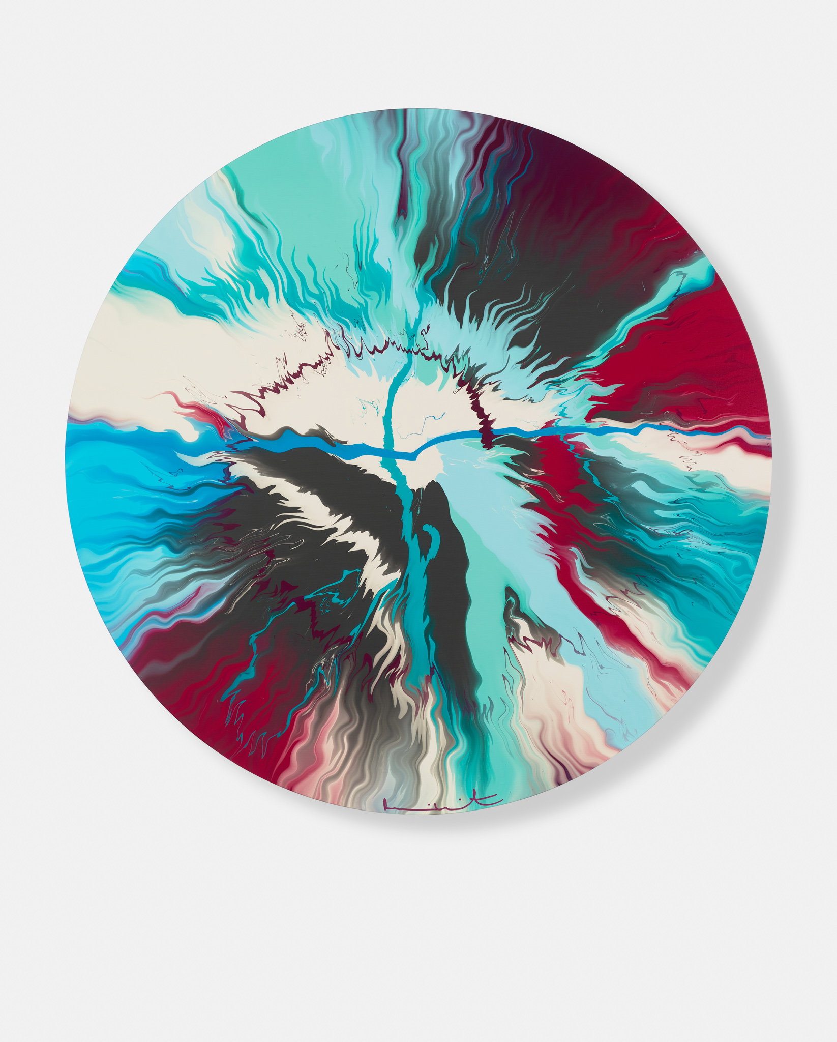 Beautiful, Wholly Perfect, Self Assured Bursting River Painting image #1 main image