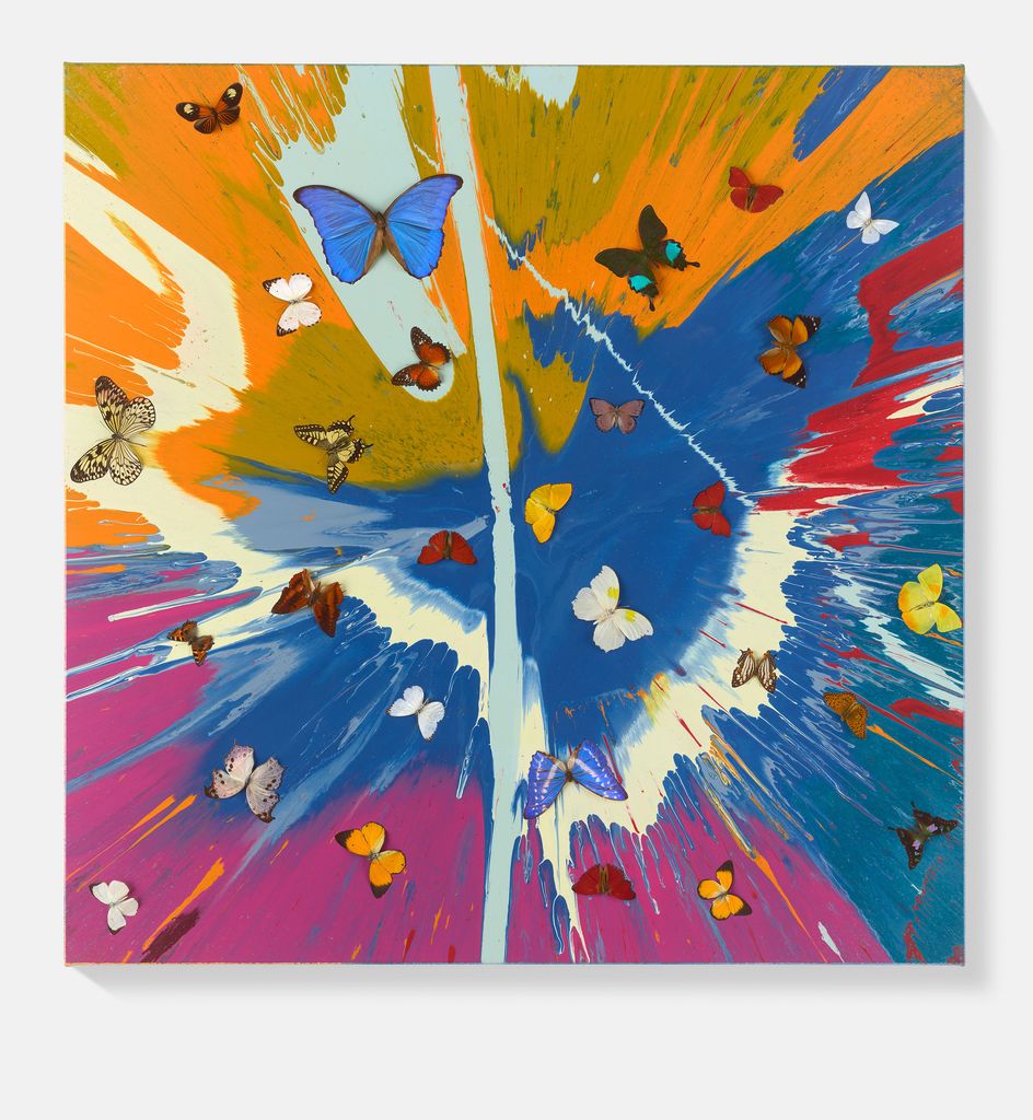 Beautiful To Love Without Measure Painting (with Butterflies) 1 main image