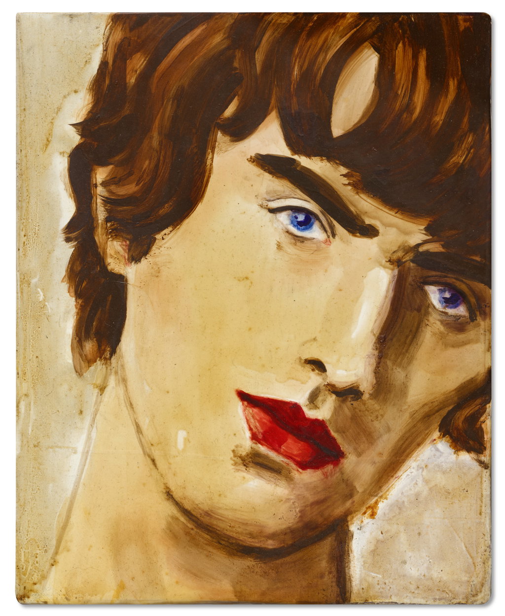 Liam by Elizabeth Peyton estimated at $600,000 (low) to $800,000 (high). Image courtesy of Christie's