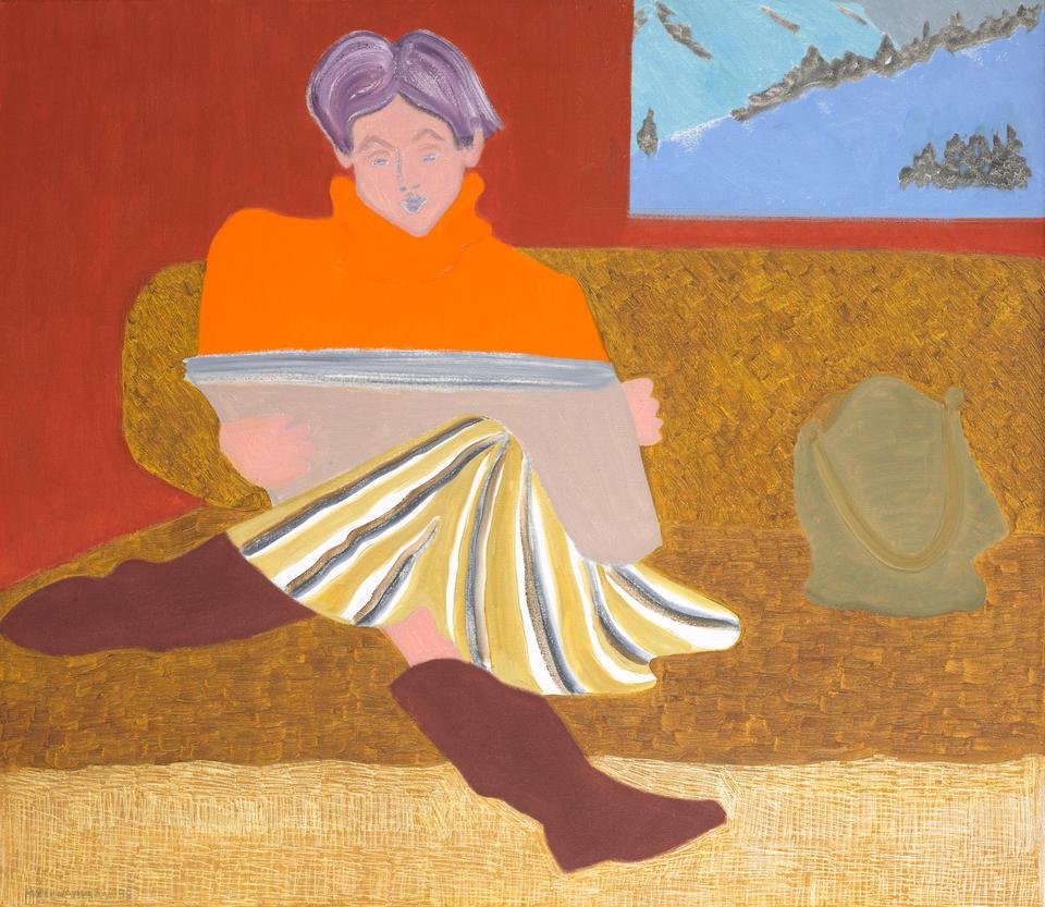 Karla Drawing (1990). Sold for $40,700 in 2022. Image courtesy of Bonhams