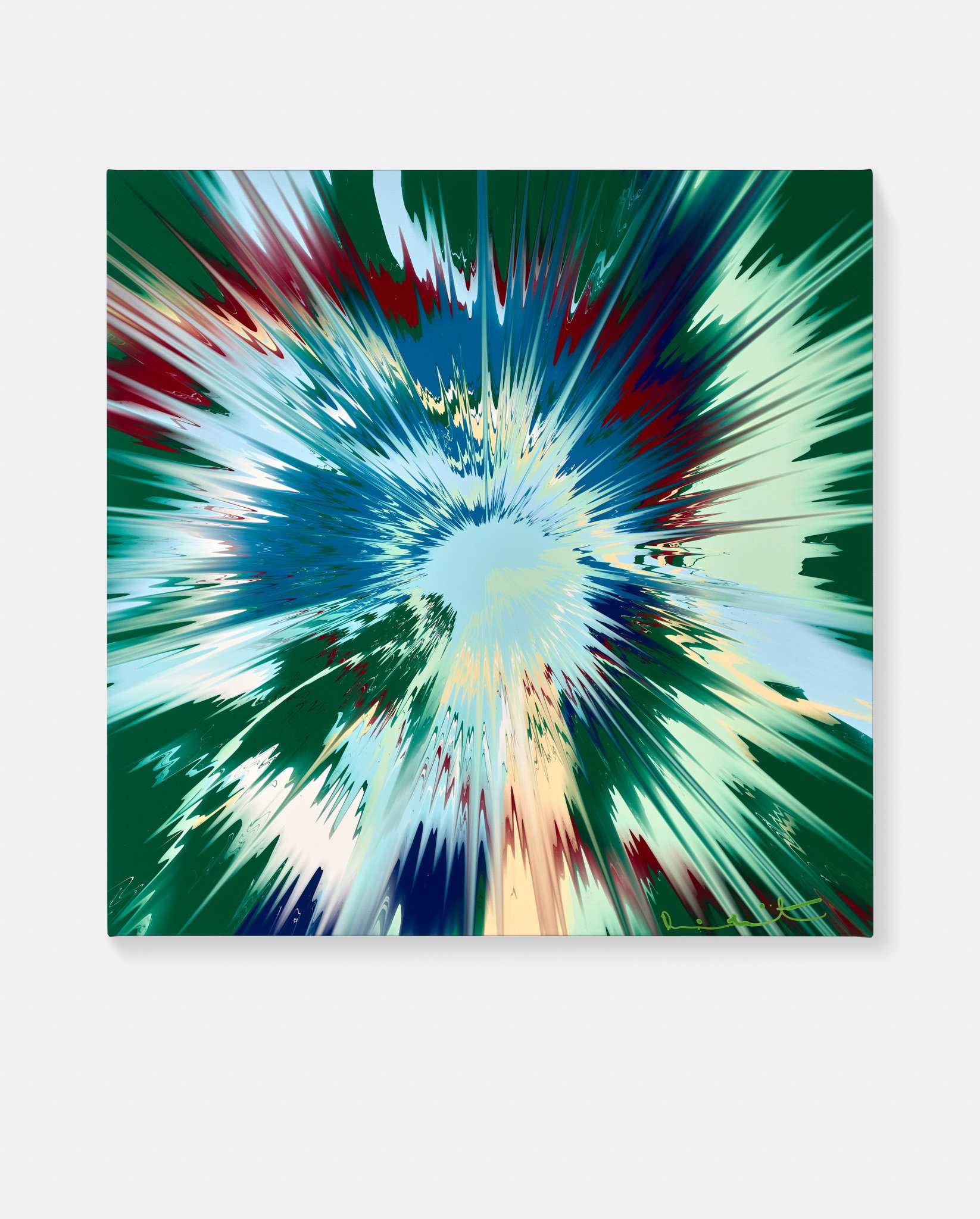 Beautiful, Purely Platonic, Bold And Unrestrained Vapor Painting image #1 main image