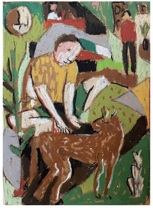 Floor-to-ceiling art displays bring Paris Salon-style to New Delhi