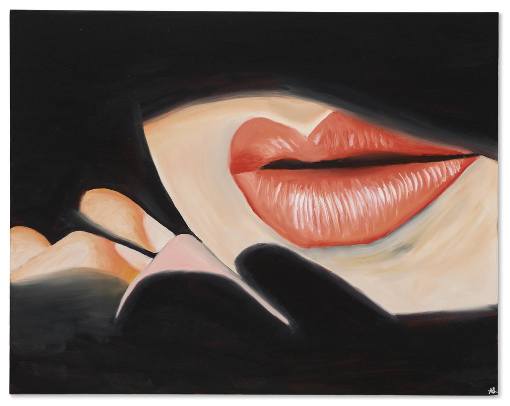 Lip Service by Annika Steiro sold for $2,540. Image courtesy of Christie's