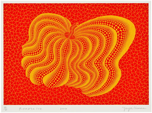 Yayoi Kusama Work with $30,800 Estimate Heads to Auction