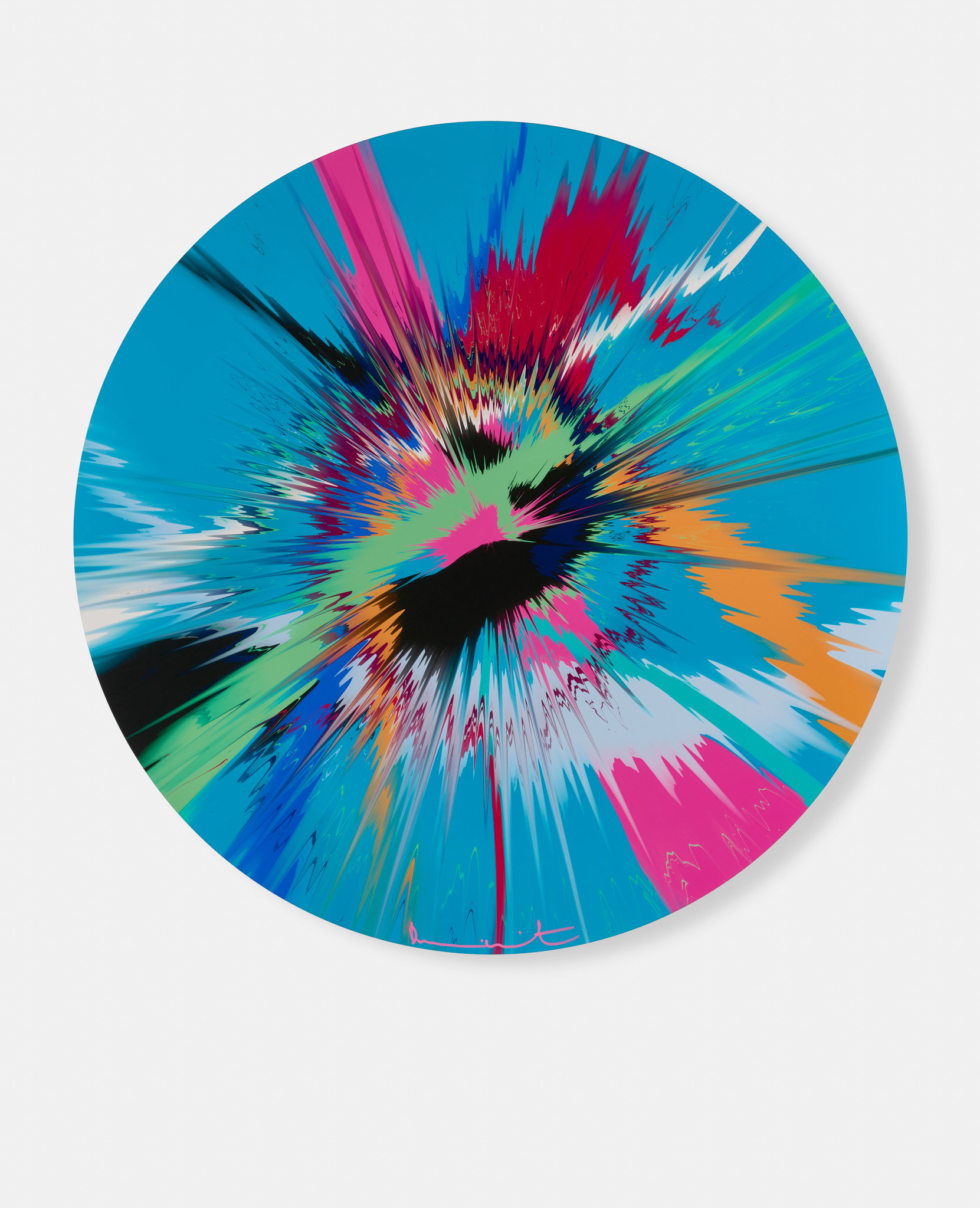 Beautiful, Almost Austere, Though Joyous, Admirably Illustrated Vapor Painting image #1 main image