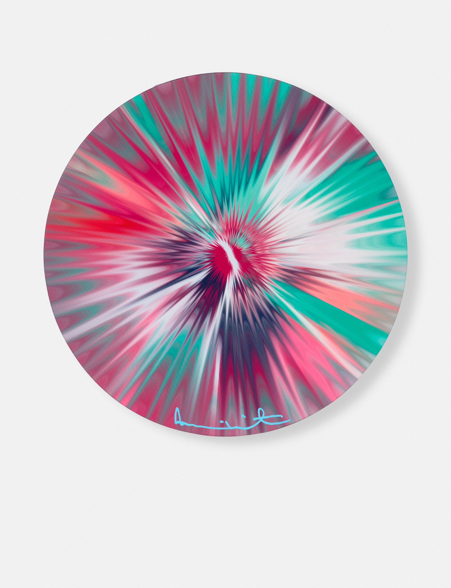 Beautiful, Pink On The Bill, Star-Covered, Yet Brilliant, Bold And Subtle Explosion Painting image #1 main image