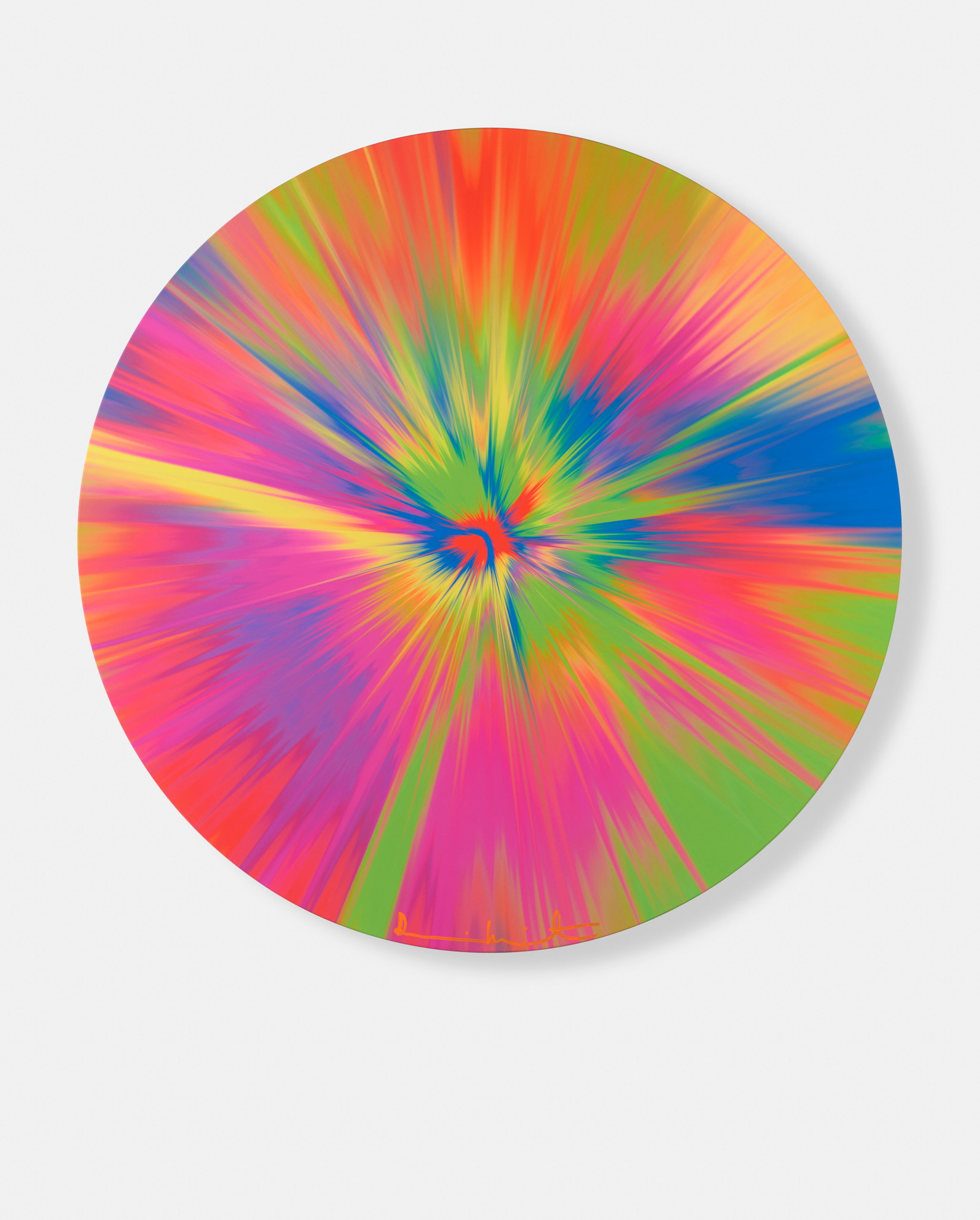 Beautiful, Profusely Meditative, Soul Purifying Vapor Painting image #1 main image