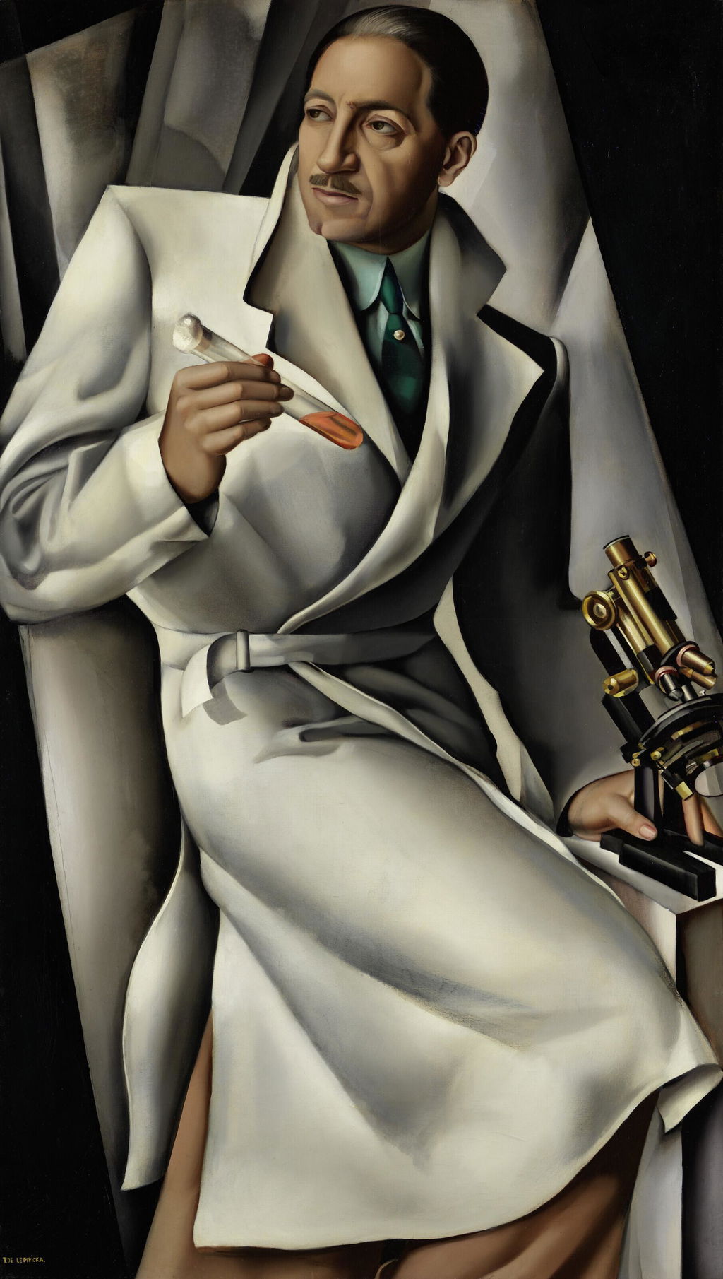 Portrait du Docteur Boucard by Tamara de Lempicka sold for $8.51m.
Image courtesy of Christie's