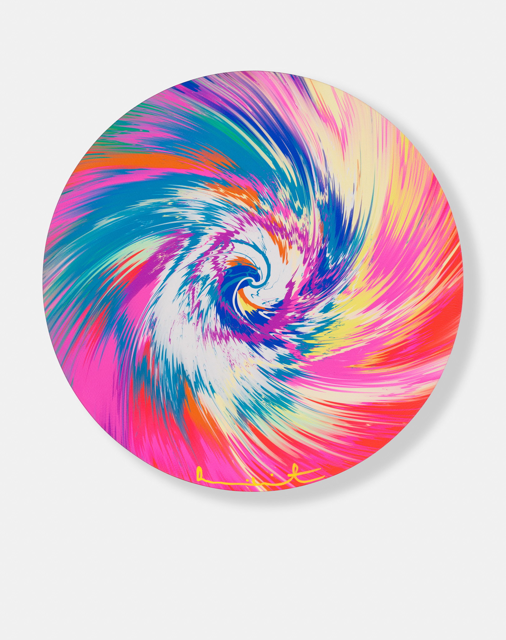 Beautiful, Stark Yet Serene Cyclone Painting image #1 main image