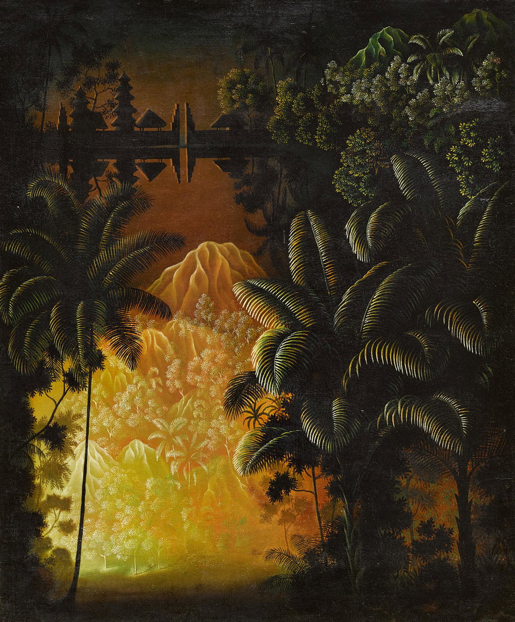 Berge Und Teich (mountains And Pond) (1938). Sold for $696,100 in 1997. Image courtesy of Sotheby's