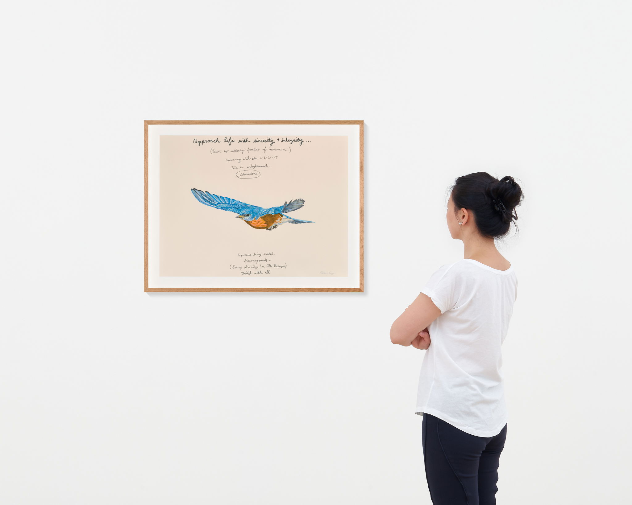 Approach life with sincerity + integrity... scale image