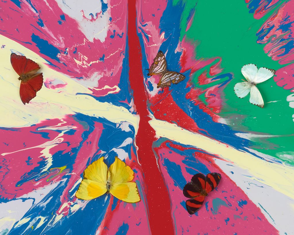 Beautiful Chemical Messenger of Joy Painting (with Butterflies) 4