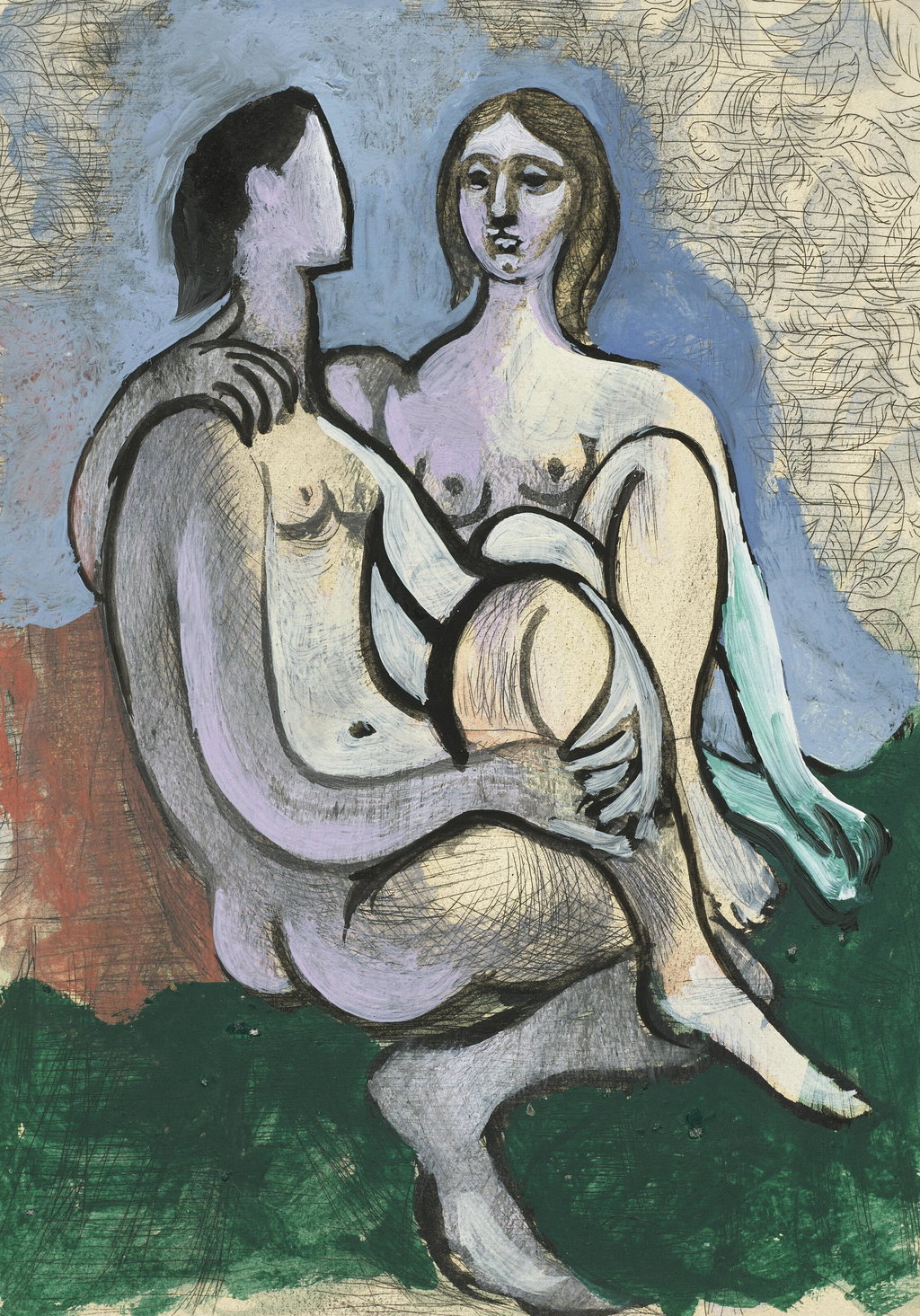 Deux femmes. Image courtesy of Christie's
