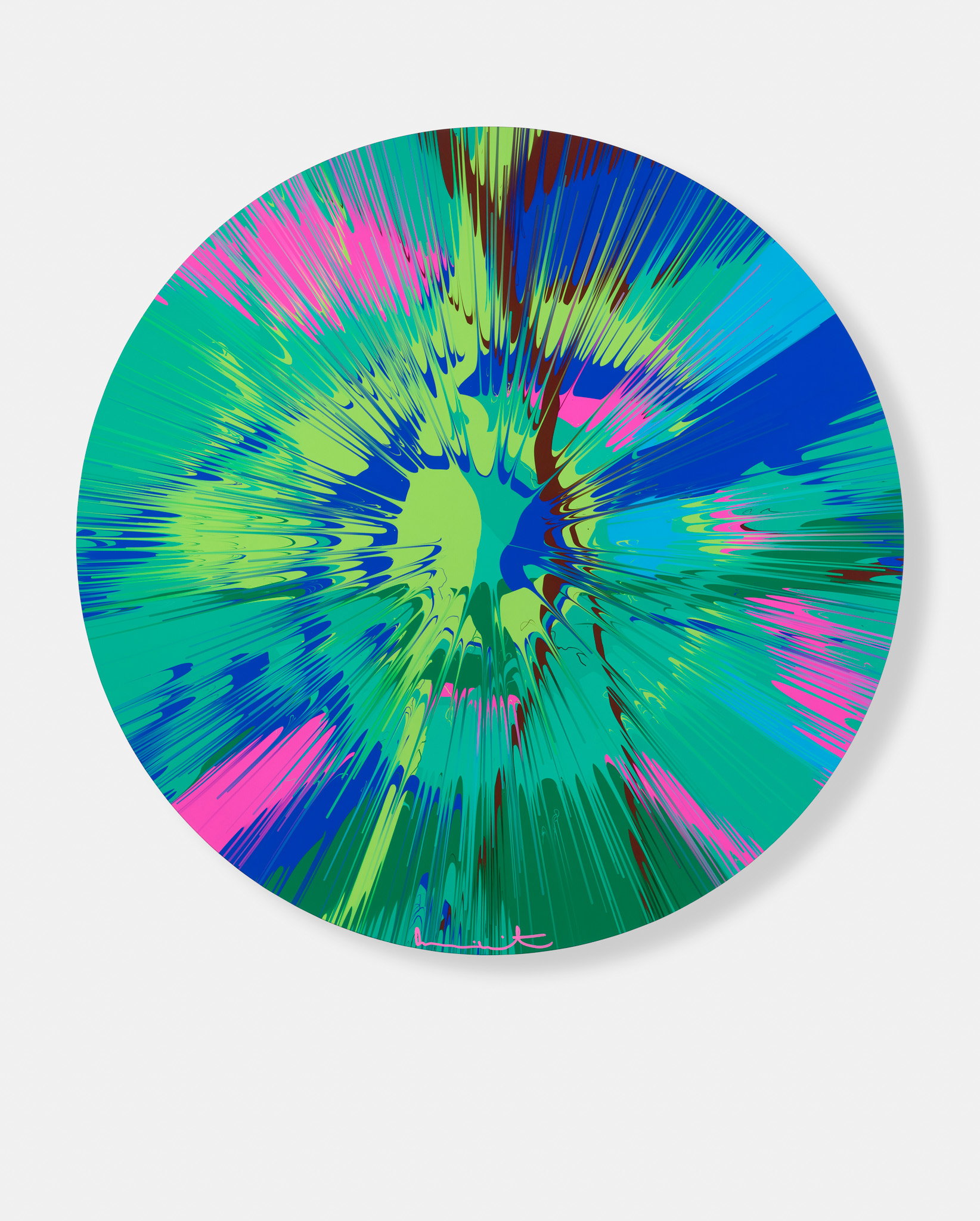 Beautiful, Intensifying, Serene And Open Tourbillon Painting image #1 main image
