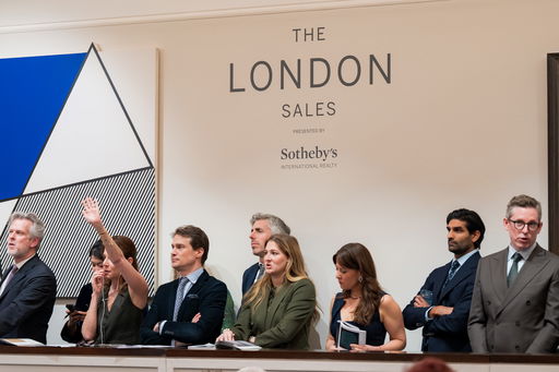 A White-Glove, Record-Breaking, Season-Starting Sale in London