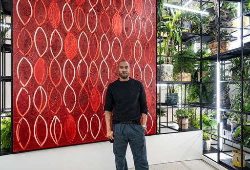 Rashid Johnson: A Poem for Deep Thinkers