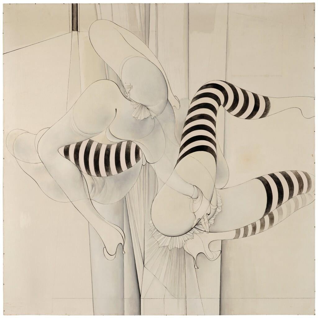 Les Bas rayés. Image courtesy of Sotheby's