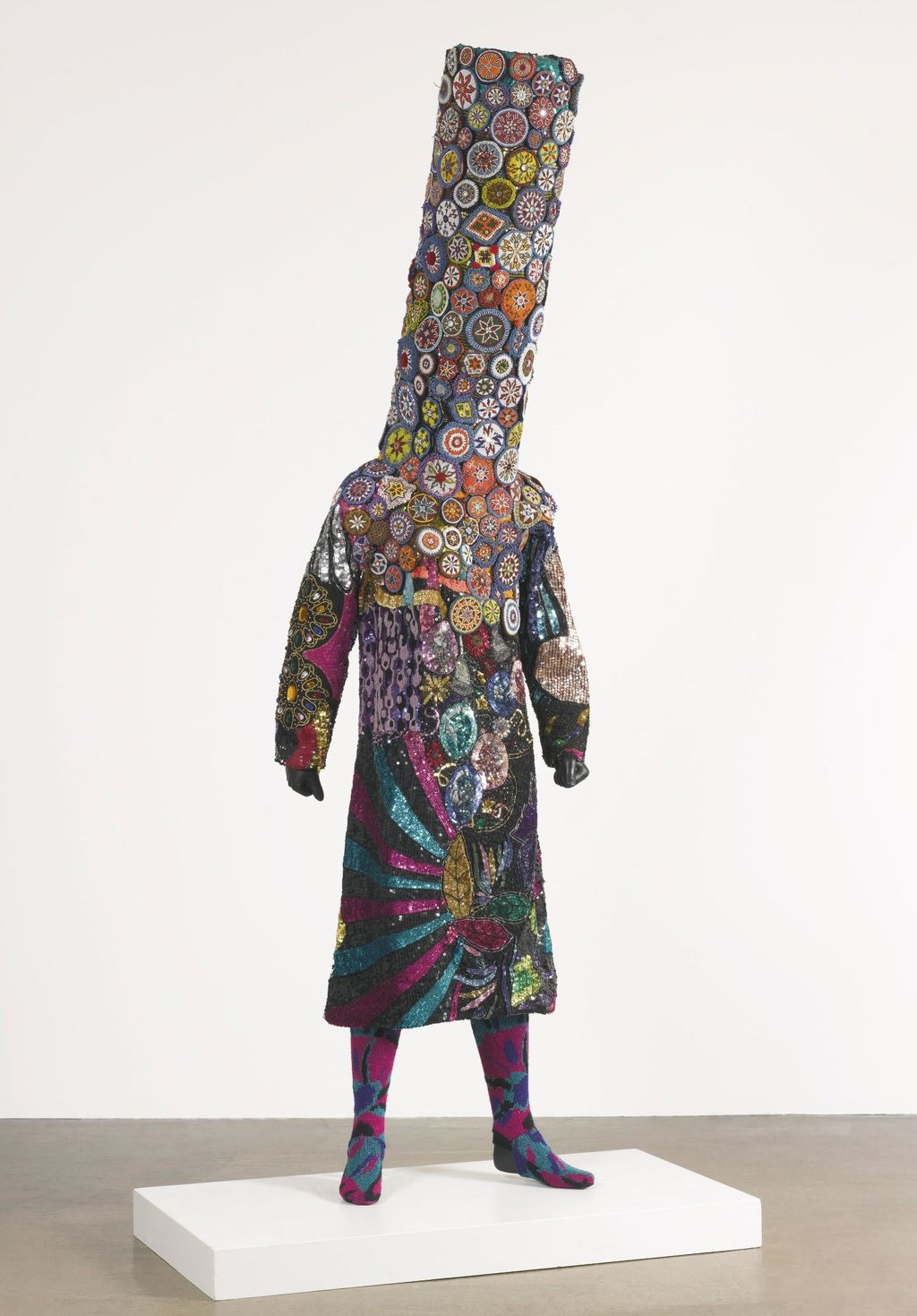 Soundsuit (2007). Sold for $118,800 in 2013. Image courtesy of Sotheby's