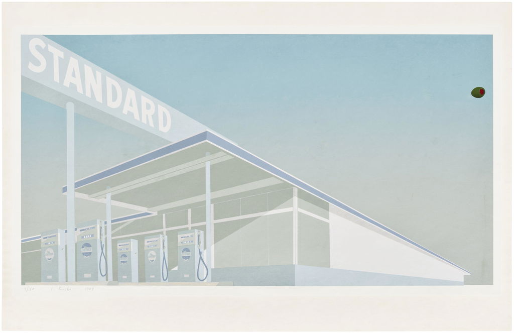 Cheese Mold Standard with Olive by Ed Ruscha sold for $109,600.
Image courtesy of Phillips