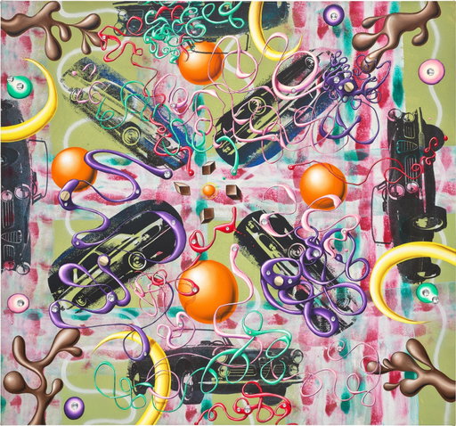 Kenny Scharf Work Heads to Auction