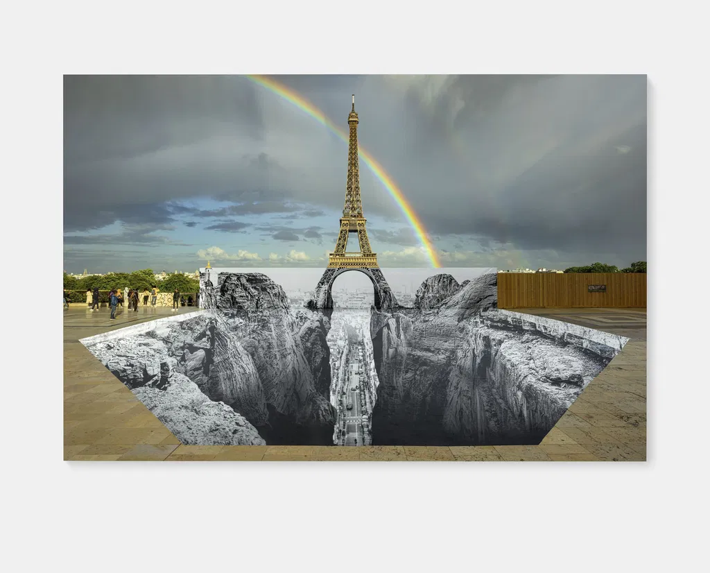 Trompe l'oeil, Les Falaises du Trocadéro, 21 mai 2021, 20h03, Paris, France, 2021 image #2