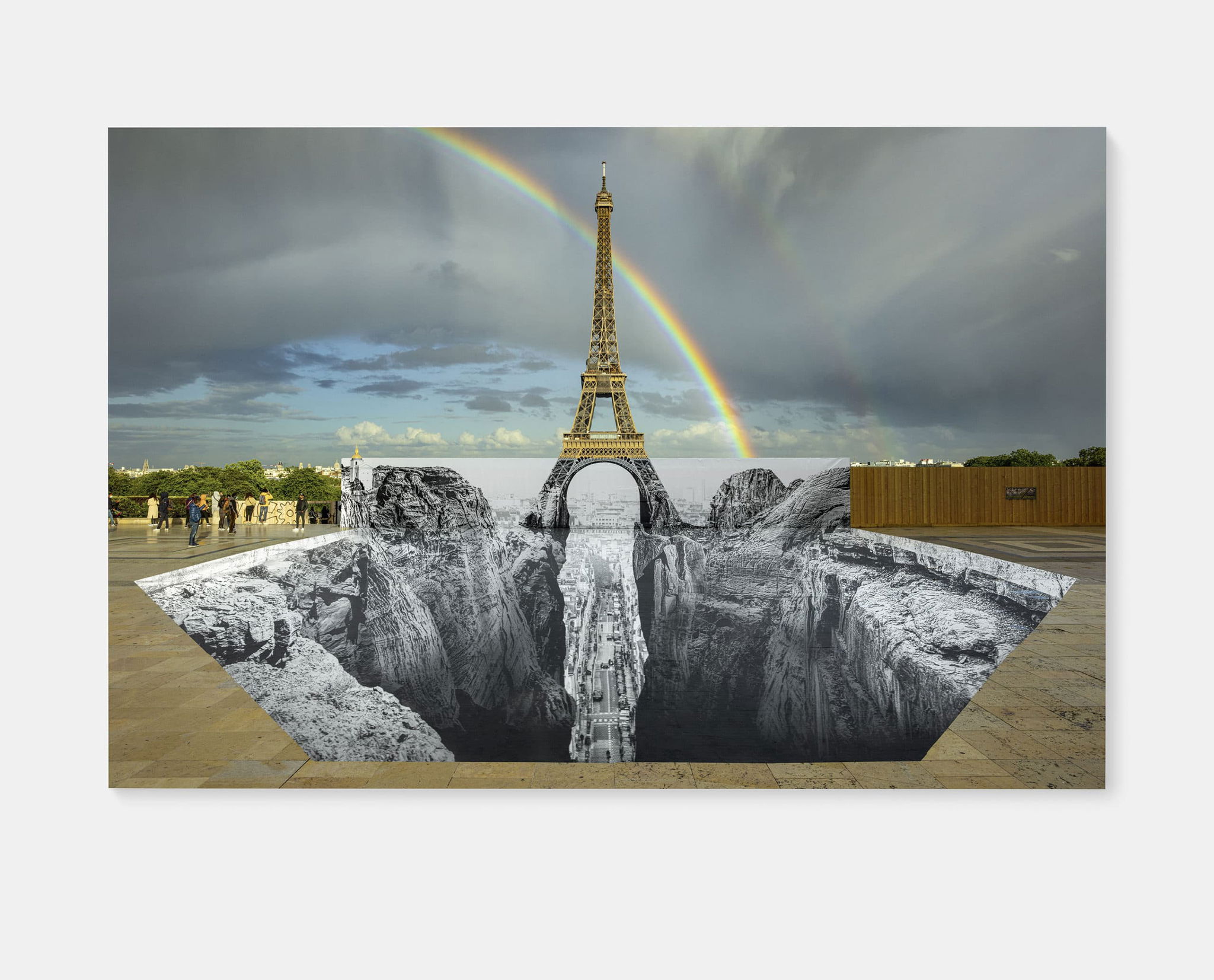 Trompe l'oeil, Les Falaises du Trocadéro, 21 mai 2021, 20h03, Paris, France, 2021 image #2