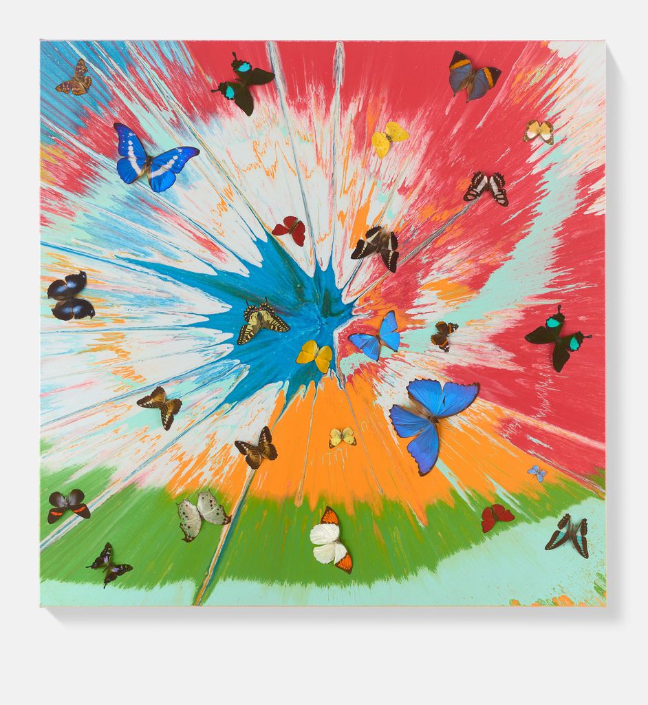 Beautiful It Came From Outer Space Painting (with Butterflies) 1 main image