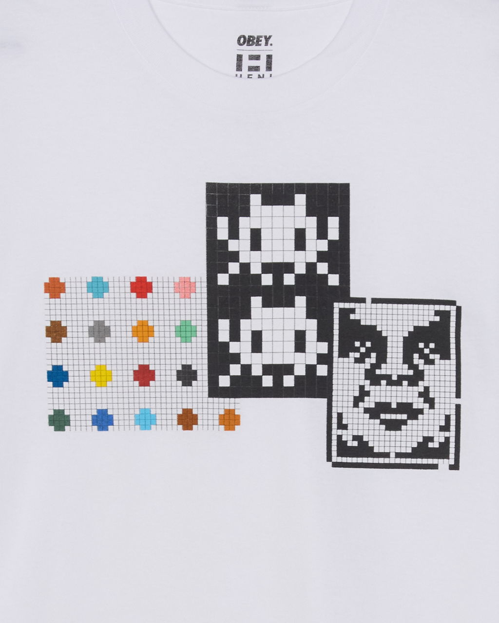 Triple Trouble Classic T-Shirt - White image #3