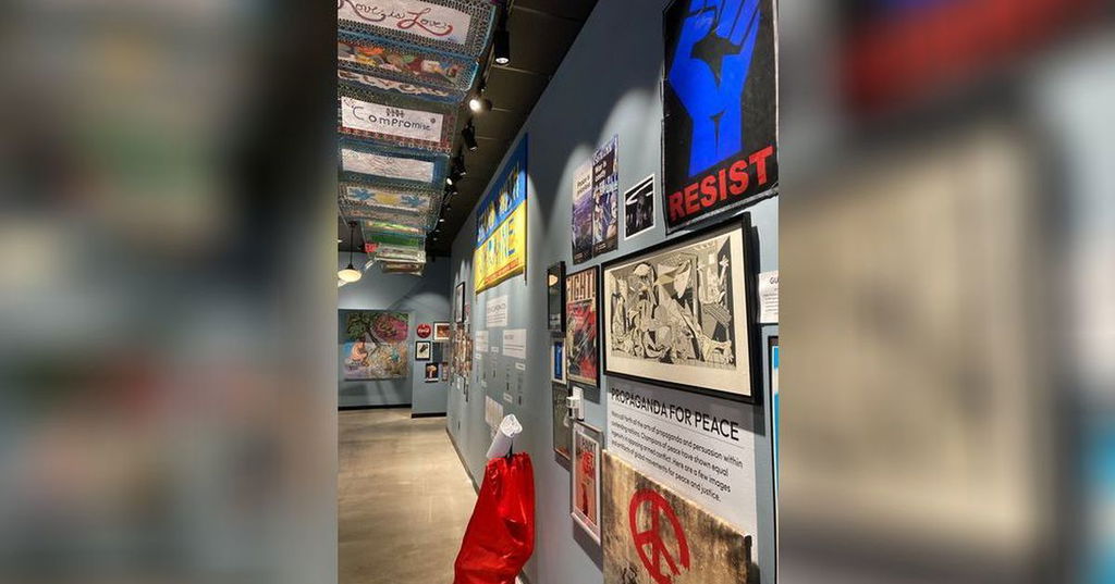 Propaganda, protest, persecution on display at International Peace Museum in downtown Dayton