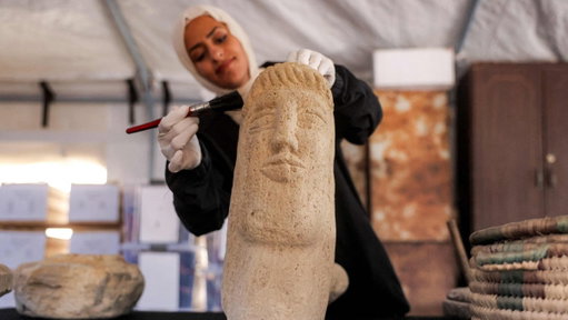 Gaza volunteers work to preserve war-damaged cultural heritage