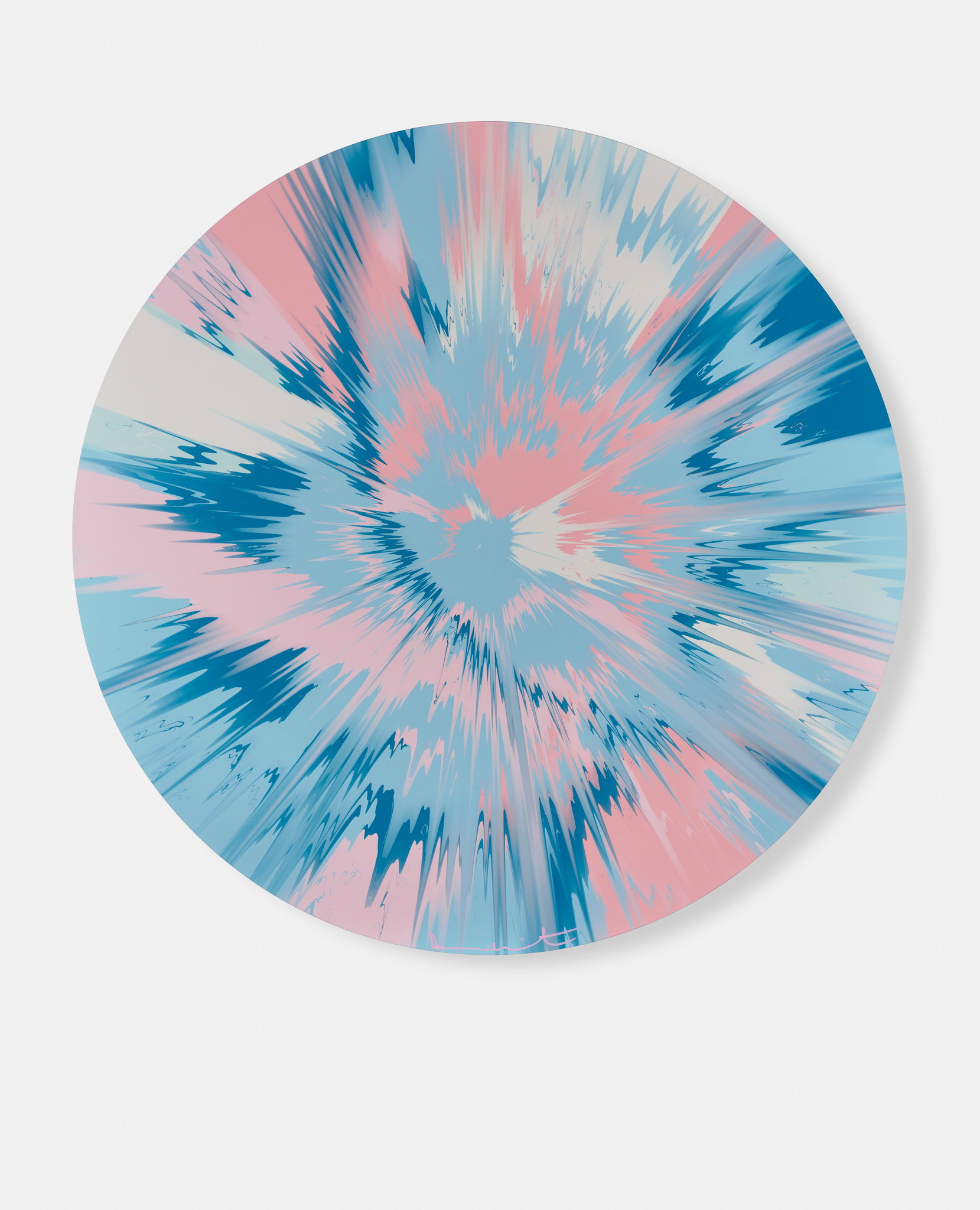 Beautiful, Still Haughty, Admiring, Pure-Minded Vapor Painting image #1 main image