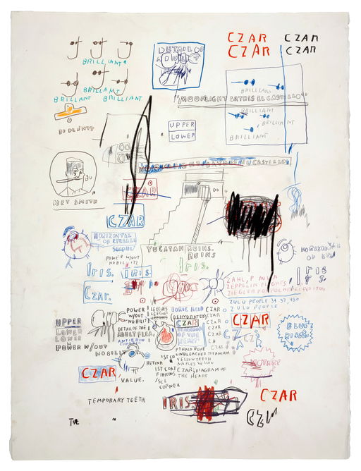 Jean-Michel Basquiat Work with $677,000 Estimate Heads to Auction
