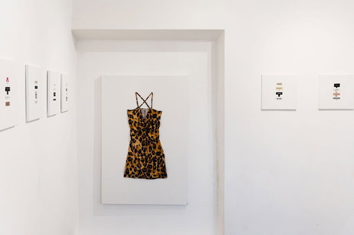 texts and textures' by Justė Tarvydė at the VAA Gallery Artifex