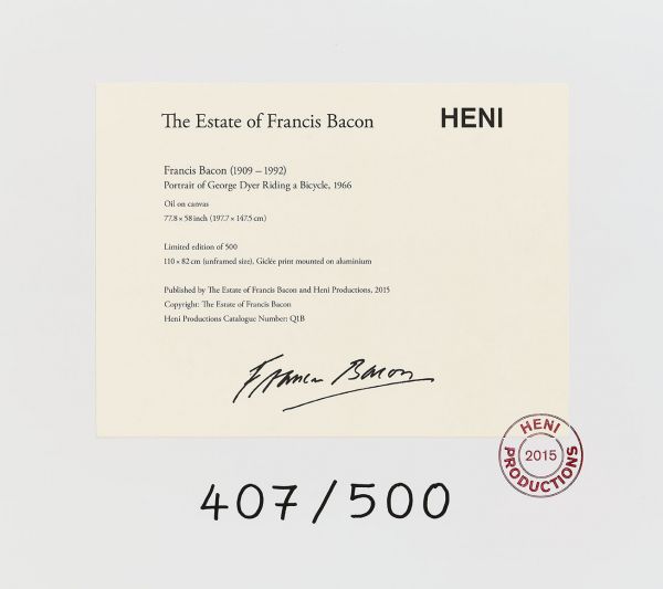 Portrait of George Dyer Riding a Bicycle (Small) image #5