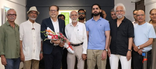 Muhammad Ahmed Shah Inaugurates Akram Spaul’s ‘Unspoken Spaces’ Art Exhibition