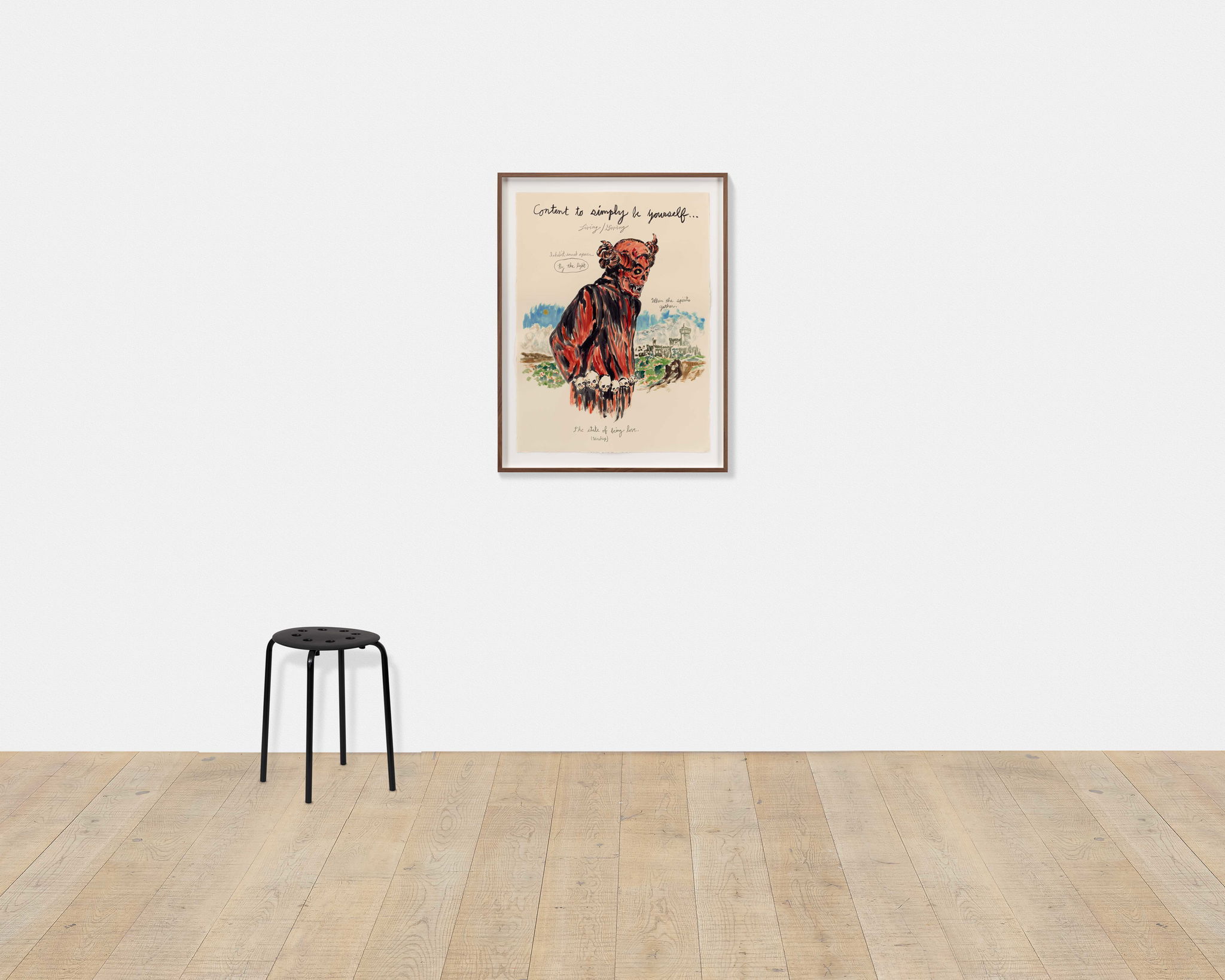 Content to simply be yourself... scale image