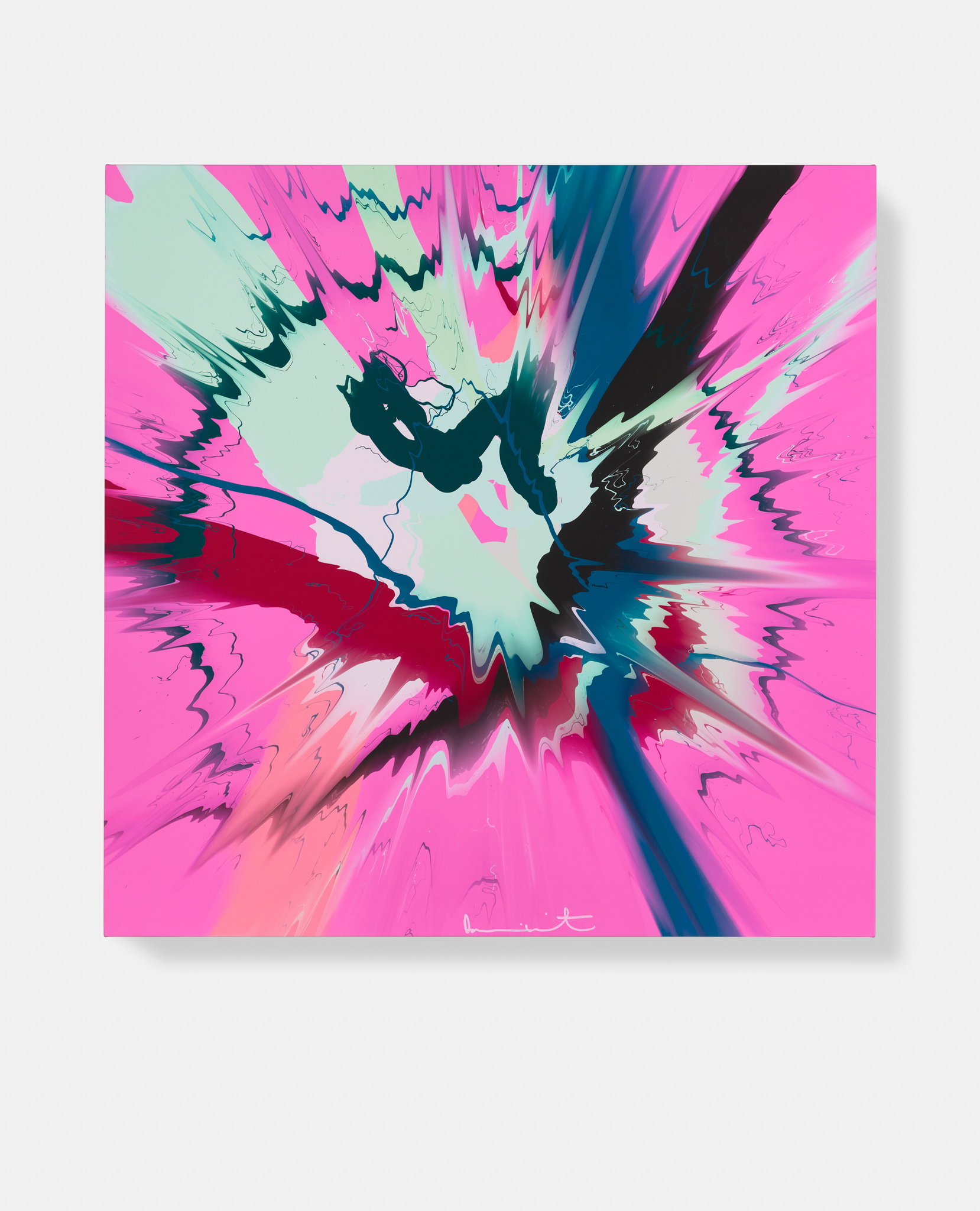 Beautiful, Singularly Natural, Full Yet Unpropitious, Somewhat Indistinct, Pure And Charming Helter Skelter Painting image #1 main image