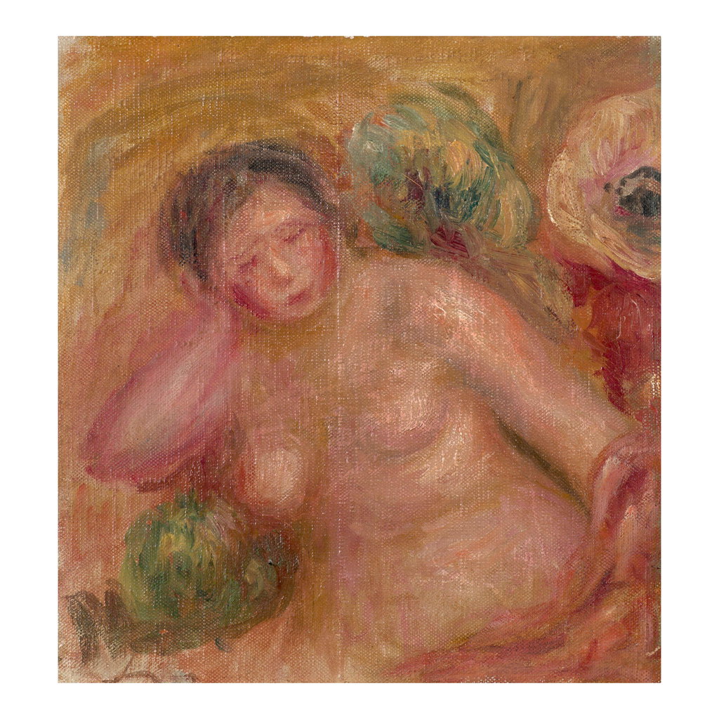 Femme nue assise (fragment). Image courtesy of Bonhams