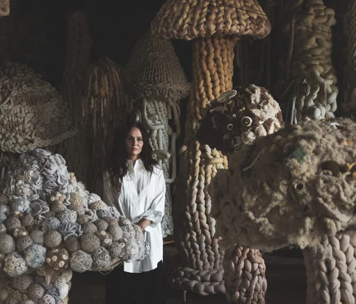 Sandra Anselmi Weaves a Forest of Sculptures