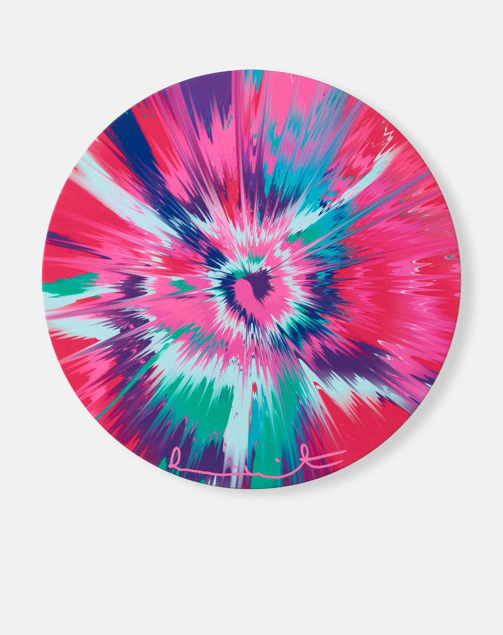 Beautiful, Absolutely Truthful, Slightly Giddy, Most Disconcerting, Cold And Bleak Vapor Painting image #1 main image