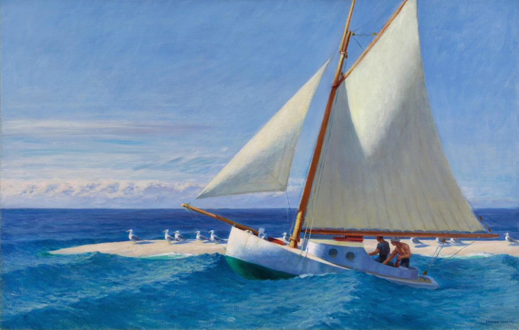The Martha McKeen of Wellfleet by Edward Hopper estimated at $20m (low) to $30m (high). Image courtesy of Sotheby's