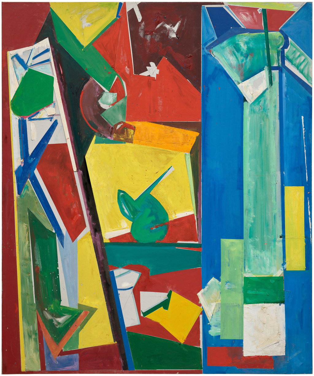 The Great Interieum by Hans Hofmann estimated at $400,000 (low) to $600,000 (high). Image courtesy of Phillips