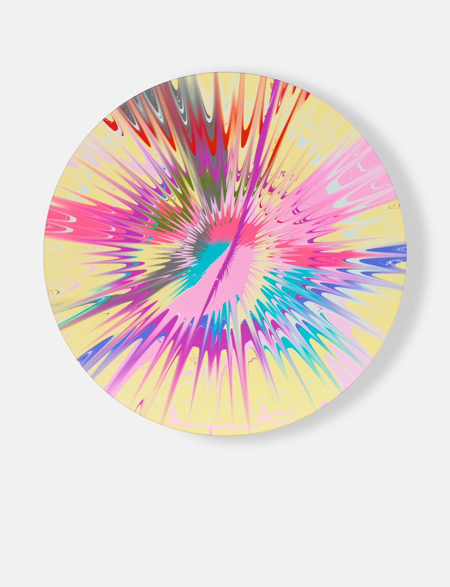 Beautiful, Intrinsically Charitable, Kind, Kindest And Gentlest Explosion Painting image #1 main image