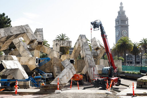 Family of Nonagenarian Sculptor Is Fighting to Halt Demolition of Iconic Brutalist Fountain in Downtown San Francisco