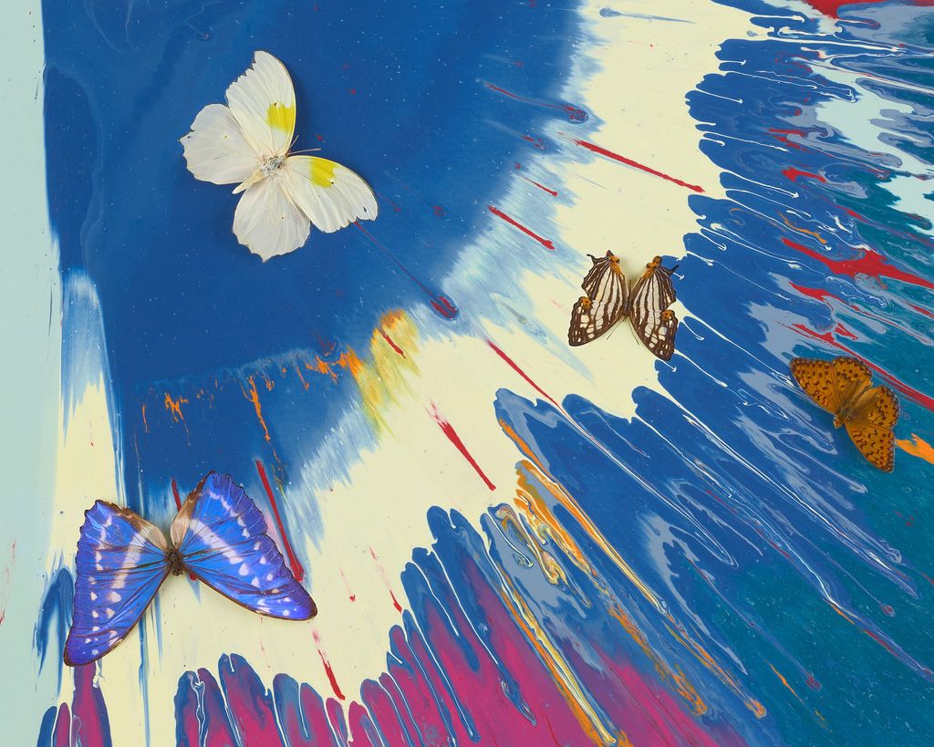 Beautiful To Love Without Measure Painting (with Butterflies) 4