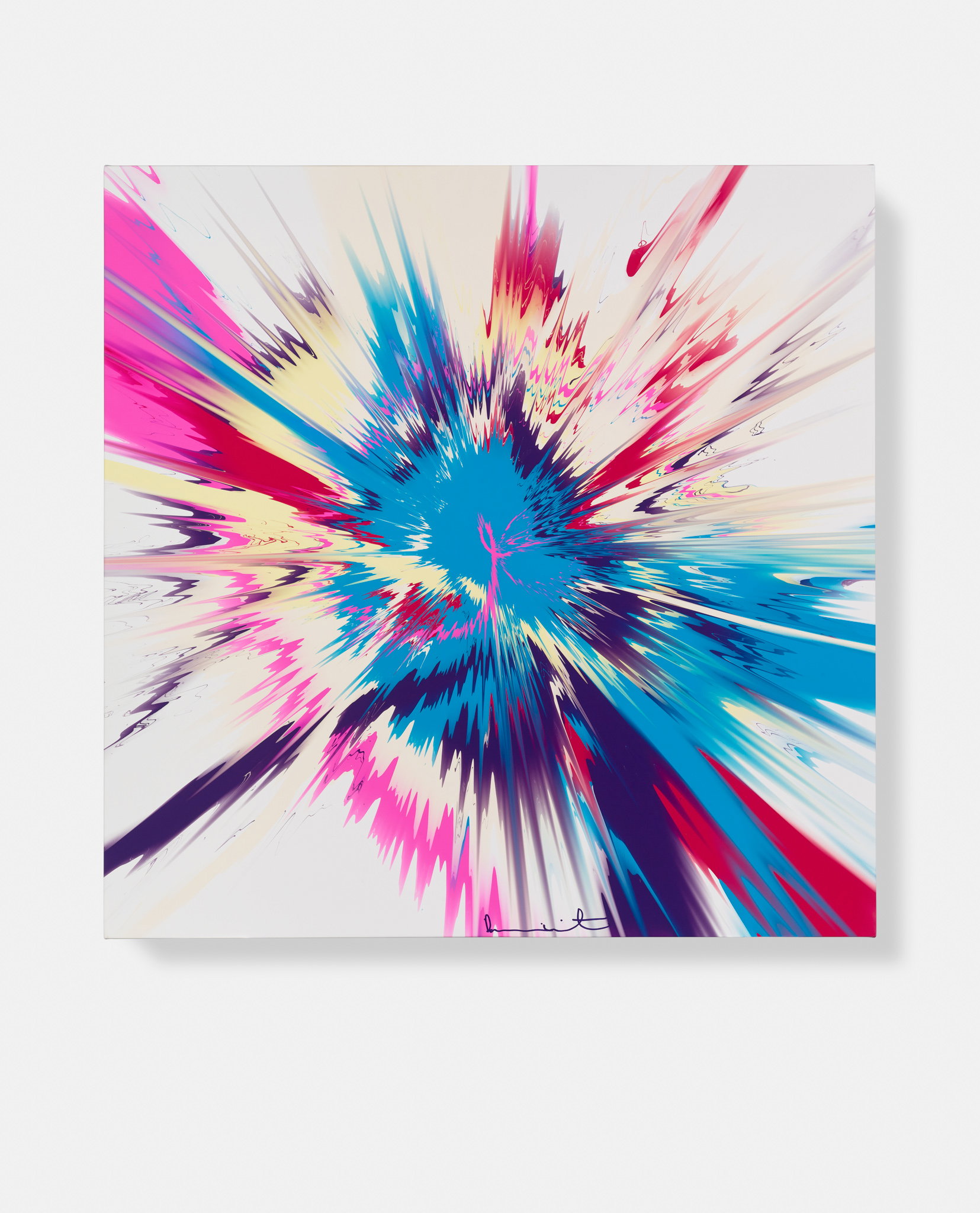 Beautiful, Delicate And Rare, Most Haughty Gothic Vapor Painting image #1 main image