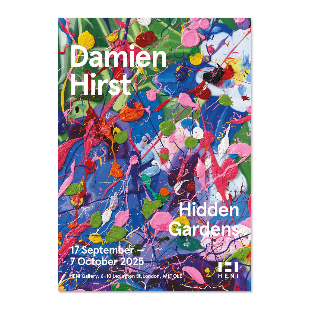 Damien Hirst - Spirited Bloom Hidden Gardens Poster image #1 main image