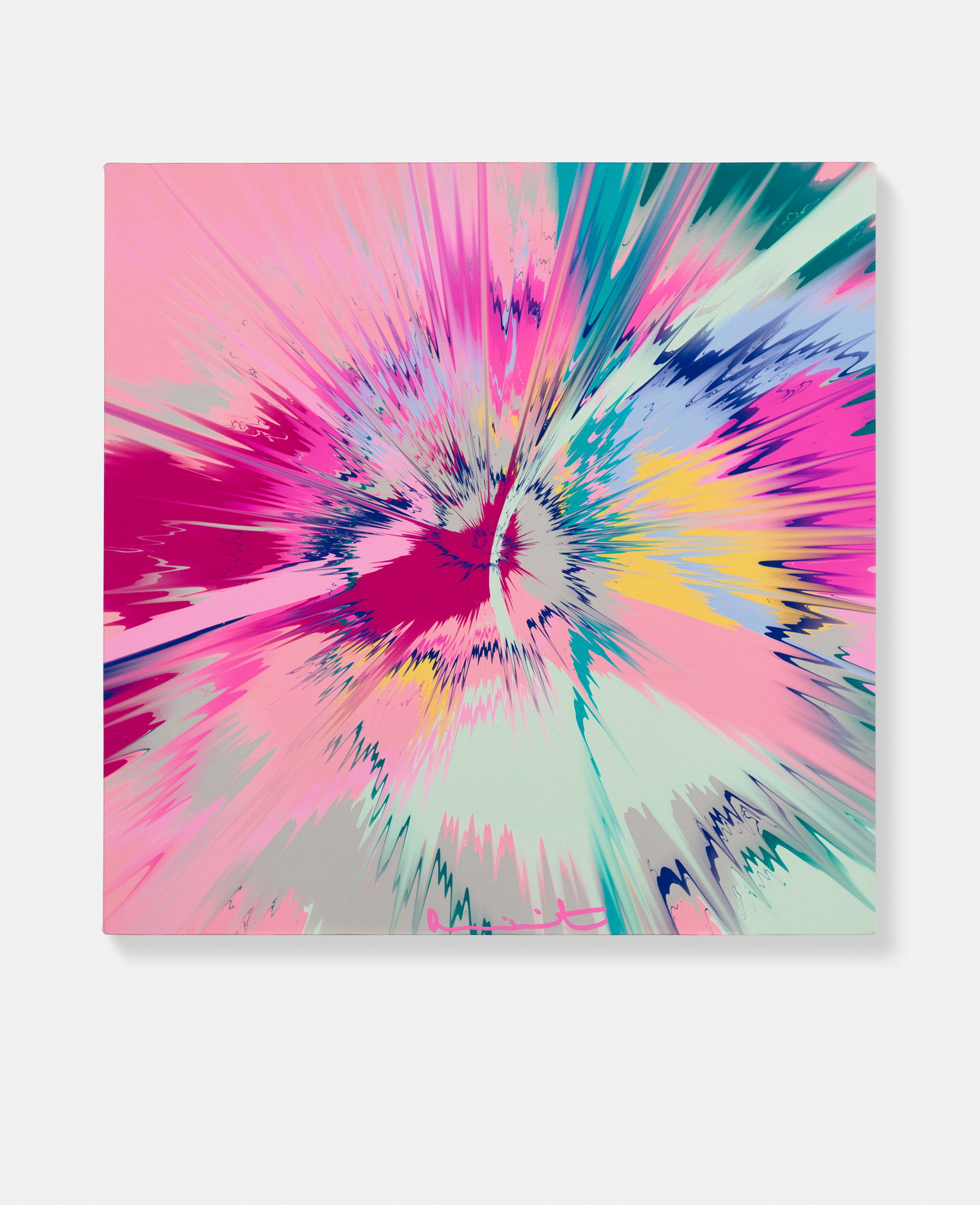 Beautiful, Peculiar To Humanity, Equally Passionate, Keenly Emotional, Almost Plaintive Vapor Painting image #1 main image